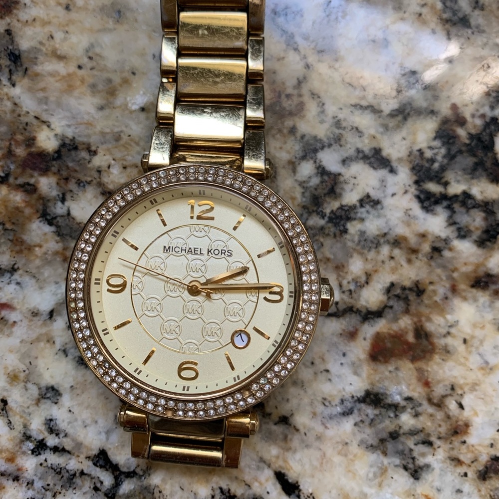Gold Michael Kors Watch